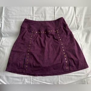 Foray Womens Golf Skort Burgundy Size XS